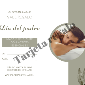 Tarjeta regalo Día del Padre