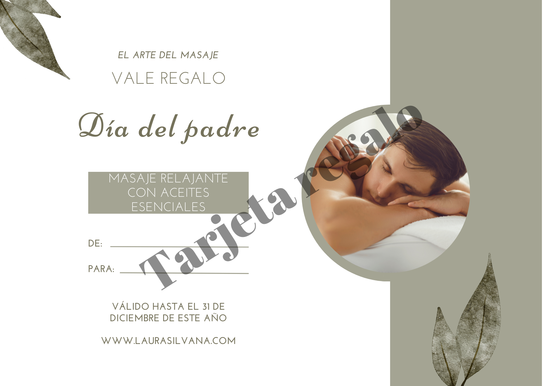 Tarjeta regalo Día del Padre